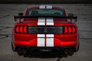 Mustang GT500 Carbon Fiber Rear Decklid Trim Panel